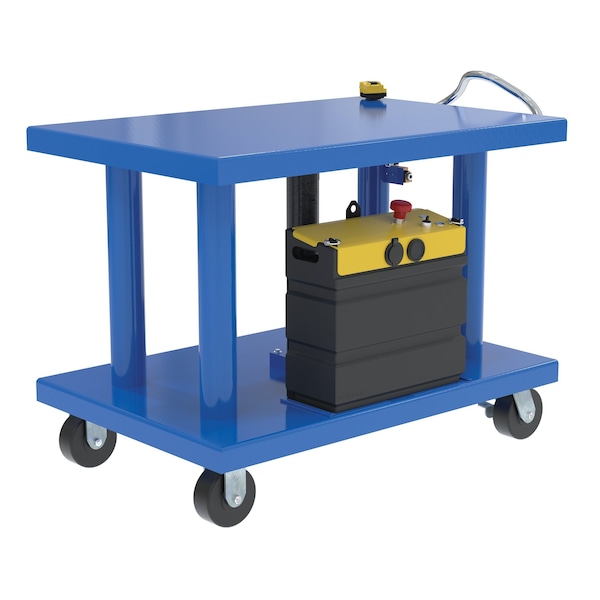 Vestil 32" x 48", Hydraulic Post Table, Load Cap. 6000 lb. HT-60-3248-DC - main